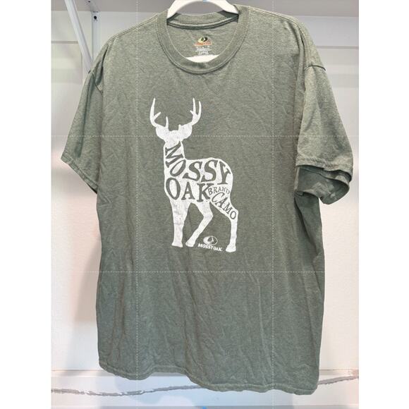 Lot of 2 Mossy Oak‎ T-Shirts Green Size XL - Picture 7 of 9